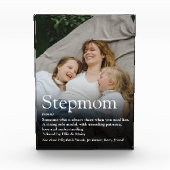 Bloc Photo Meilleure définition de Stepmère Stepmère au monde (Devant)