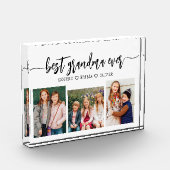 Bloc Photo Meilleure grand-mère - Collage photo pour petits-e (Gauche)