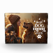 Bloc Photo Meilleure maman DOG jamais mère jour (Devant)