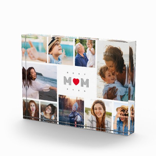 Bloc Photo Meilleure maman Ever Fête des Mères 10 Photos coll (Droite)