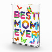 Bloc Photo Meilleure maman jamais colorée (Droite)