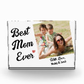 Bloc Photo Meilleure maman jamais photo moderne (Devant)