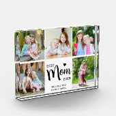 Bloc Photo Meilleure maman Jour des mères Noir Blanc Photo Bl (Gauche)