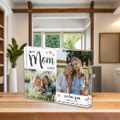 Bloc Photo Meilleure maman Jour des mères rose