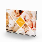 Bloc Photo Meilleure Maman Personnalisée (Droite)