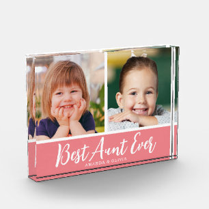 Bloc Photo Meilleure tante Ever 2 photos Collage de conservat