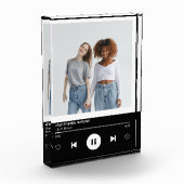 Bloc Photo Meilleurs amis Forever Music Player Keepsaké (Gauche)