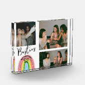 Bloc Photo Meilleurs amis Forever Rainbow Name Photo Collage (Gauche)