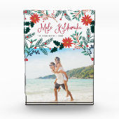 Bloc Photo Mele Kalikimaka | Photo de Noël hawaïenne (Devant)