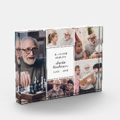 Bloc Photo Mémoire d'amour moderne 5 photos (Gauche)