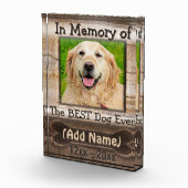 Bloc Photo Mémorial aux chiens (Droite)