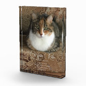 Bloc Photo Mémorial de la photo de mon chat (Droite)