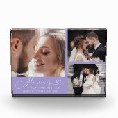 Bloc Photo Memories Made with Love Lilac Wedding (Devant)