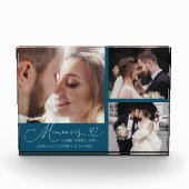 Bloc Photo Memories Made with Love Teal Wedding (Devant)