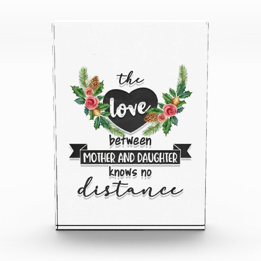 Bloc Photo Mère Don L'Amour Entre Mère Et Fille (Devant)