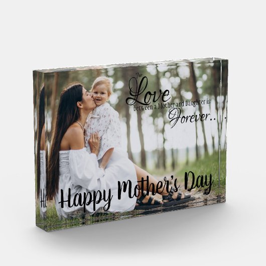 Bloc photo mère et fille (Gauche)