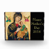 Bloc Photo Mère Madonna d'aide perpétuelle Jésus (Devant)