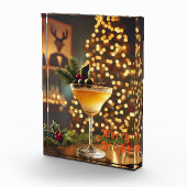 Bloc Photo Mi-Siècle Noël Joyeux & Cocktail lumineux (Droite)