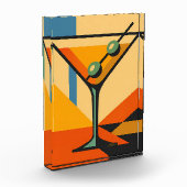 Bloc Photo Mid Century Modern Sunrise Bauhaus Martini (Gauche)