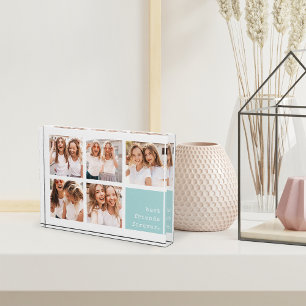 Bloc Photo Mint Best Friends Forever Collage