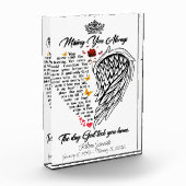 Bloc Photo Missing You Always Memorial (Gauche)