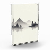 Bloc Photo "Misty Mountain Reflections" (Gauche)