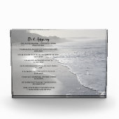 Bloc Photo Misty Ocean Beach Le Faire De Toute Façon (Devant)