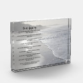 Bloc Photo Misty Ocean Beach Le Faire De Toute Façon (Gauche)