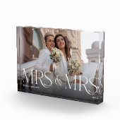 Bloc Photo Mme Mme Newlysée Cadeau moderne Couple photo Keeps (Droite)