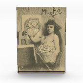 Bloc Photo Modèle art nouveau Alphonse mucha (Devant)