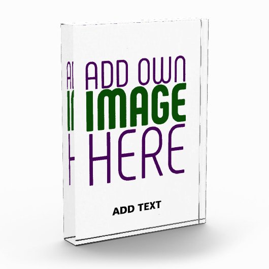 BLOC PHOTO MODÈLE DE TEXTE D'IMAGE BLANCHE SIMPLE MODERNE (Gauche)