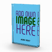 BLOC PHOTO MODÈLE DE TEXTE D'IMAGE BLEU SKY SWAG MODERNE MODI (Droite)