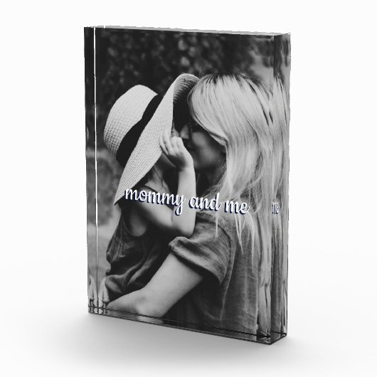 Bloc Photo Modern All Over Photo Maman et moi (Droite)
