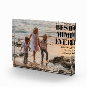 Bloc Photo Modern Black Grandkids Names Simple Best Mimi Ever (Droite)