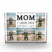 Bloc Photo Modern Simple I Love You Mom Collage 5 (Devant)