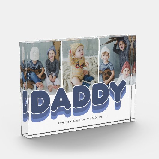 Bloc photo moderne Bold Daddy (Gauche)