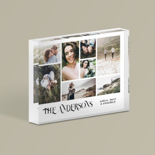 Bloc Photo Moderne minimum multi 8 photo meilleurs amis éléga