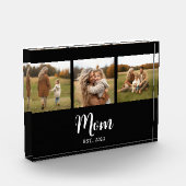Bloc Photo Mom Established Modern Script Black 3 (Gauche)