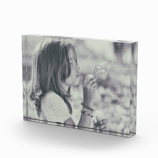 Bloc Photo Moment de Dandelion intemporel - noir & blanc (Droite)