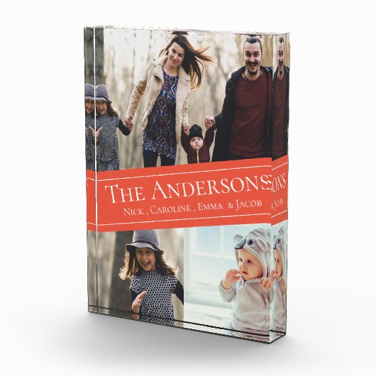 Bloc Photo Moments mémorables Custom Multi-Photo Keepsaké (Droite)