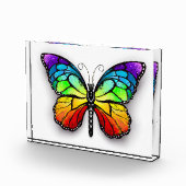 Bloc Photo Monarque papillon arc-en-ciel (Droite)