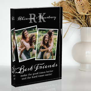 Bloc Photo Monogramme Meilleures photos d'amis