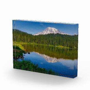 Bloc Photo Mont Rainier et Reflection Lake
