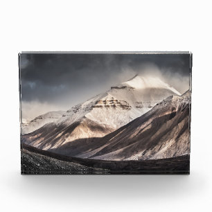 Bloc Photo Montagne de Svalbard