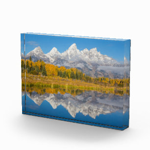 Bloc Photo Montagnes Grand Teton Wyoming