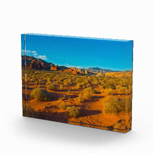 Bloc Photo Monument national de Gold Butte, vue de Mud Road