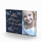 Bloc Photo Moon & Back Photo Fête des mères Imprimer (Droite)