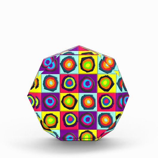 Bloc Photo Motif de cercles (Devant)