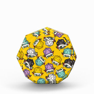 Bloc Photo Motif de jeu de dés D20