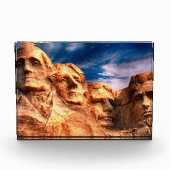 Bloc Photo Mount Rushmore South Dakota (Devant)